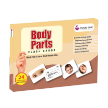 Toddler Flash Cards Body Parts